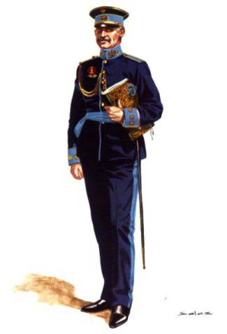 CORONEL AYUDANTE DEL ESTADO MAYOR DE DIARIO - 1920