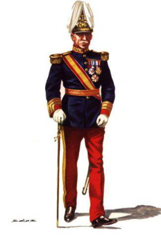 CAPITAN GENERAL EN UNIFORME DE GALA - 1925