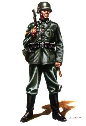 DIVISION ESPA&Ntilde;OLA DE VOLUNTARIOS 250 " DIVISION AZUL " - 1941/1942