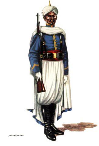 GUARDIA MORA S.E. EL GENERALISIMO, ESCUADRON PIE A TIERRA, UNIFORME SERVICIO - 1950