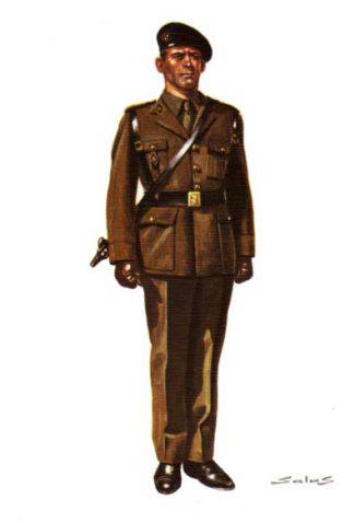 REGIMIENTO DE LA GUARDIA DE S.M. EL REY - 1976  