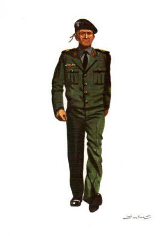 FUERZAS PARACAIDISTAS DEL EJERCITO DE TIERRA, UNIFORME DE PASEO - 1976