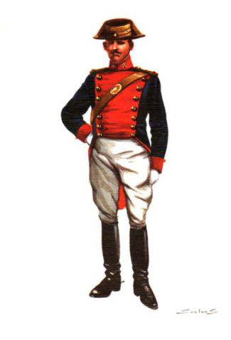 GUARDIA CIVIL, UNIFORME DE GRAN GALA CABALLERIA - 1976