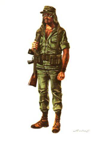LEGIONARIO, TERCIO SAHARIANOS, UNIFORME CAMPA&Ntilde;A - 1976