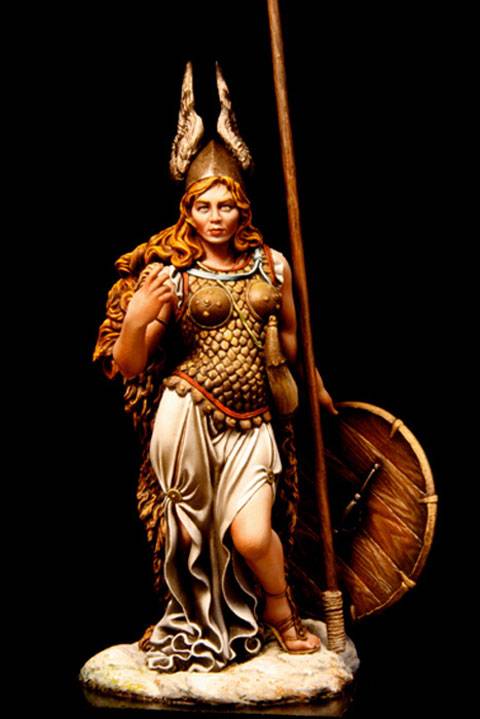 Brunnhilde, la Valkiria.  