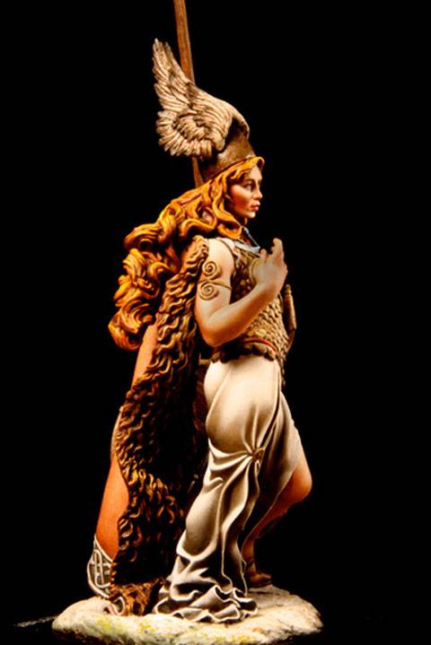 Brunnhilde, la Valkiria.  