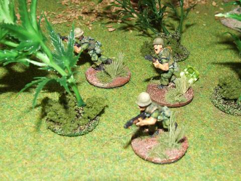 Vietnam. Partida de Wargames.