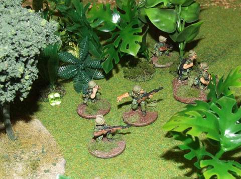 Vietnam. Partida de Wargames.