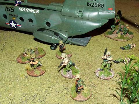 Vietnam. Partida de Wargames.