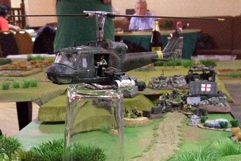 Vietnam. Partida de Wargames.