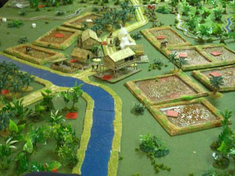 Vietnam. Partida de Wargames.