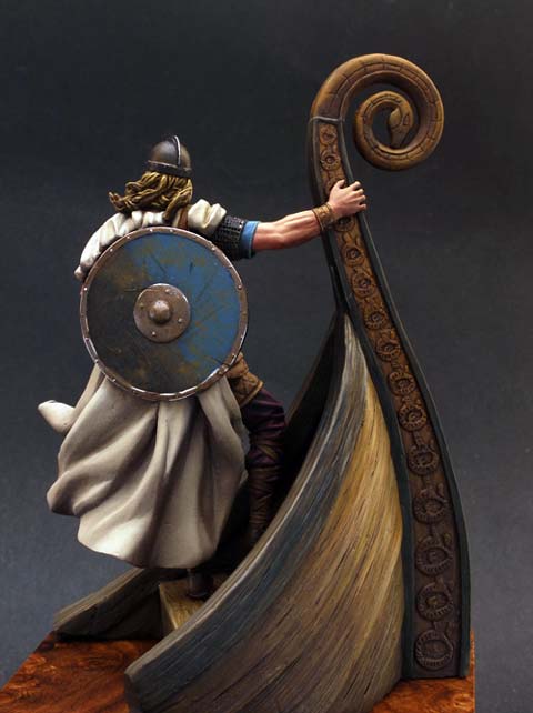 Vikingo en Bebbanburg 866 - Escala 70mm