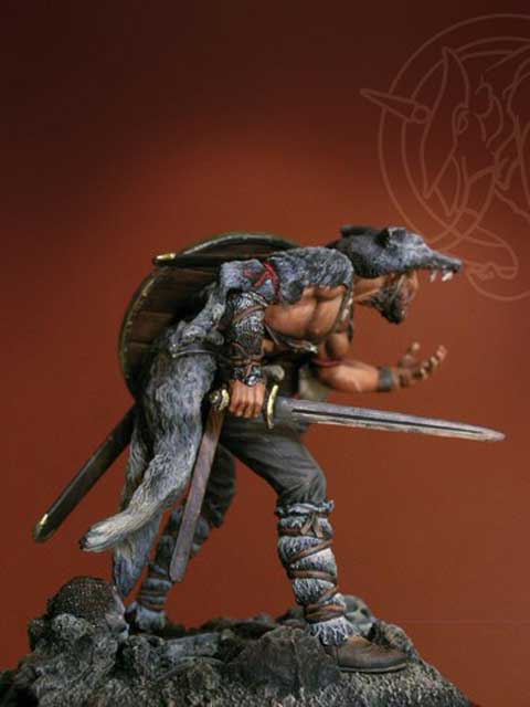 Vikingo Ulfhednar - Escala 90mm.  