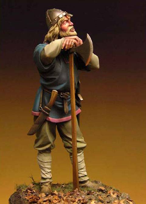Guerrero Vikingo 10 A.D - 90mm.   