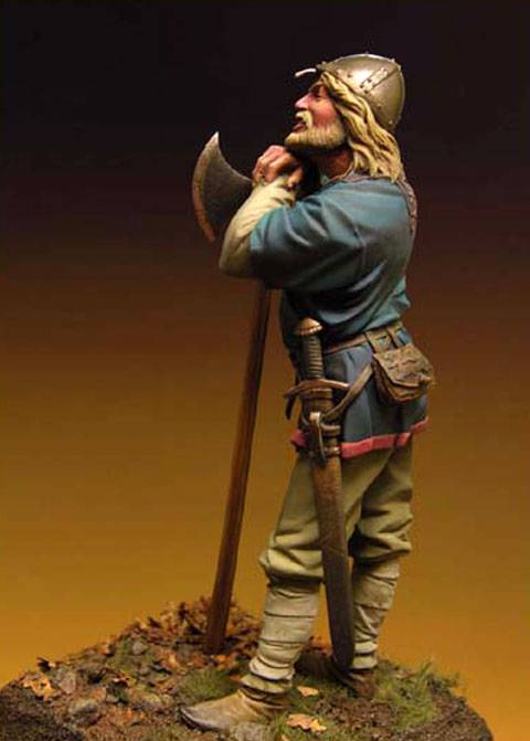 Guerrero Vikingo 10 A.D - 90mm.   