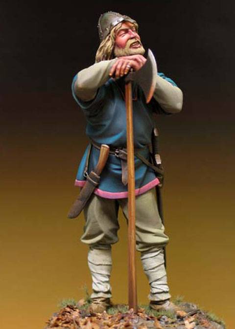 Guerrero Vikingo 10 A.D - 90mm.   
