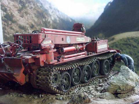 Panzer VT-55 Brigada de Bomberos - Escala 1/35