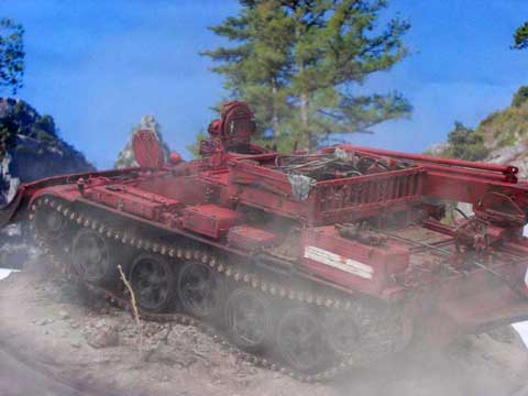 Panzer VT-55 Brigada de Bomberos - Escala 1/35