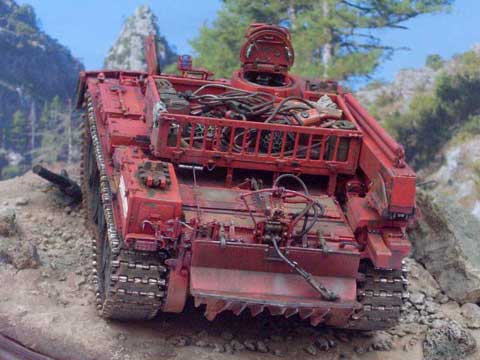Panzer VT-55 Brigada de Bomberos - Escala 1/35