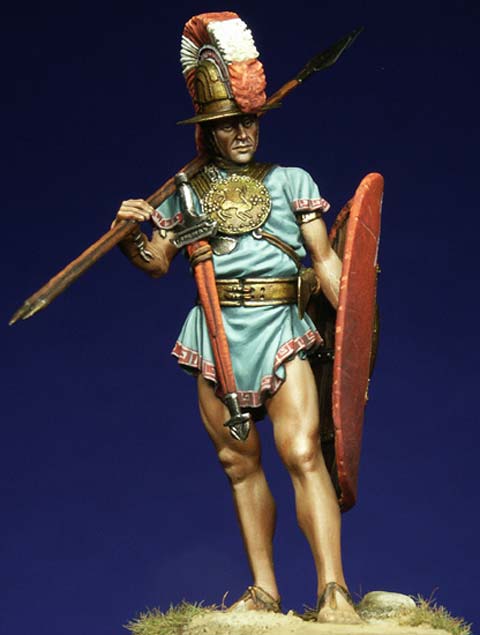 Guerrero Italiano IV C. b.C. - Escala 54mm
