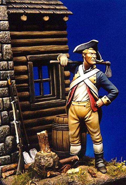 Washington Private Rgt. - 54 mm. 