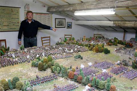 waterloo - 6500 figuras y cercas de 110 ca&ntilde;ones