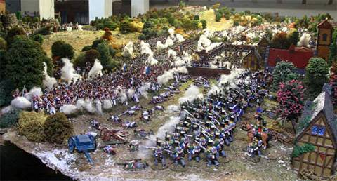 La Batalla de Waterloo en Miniatura