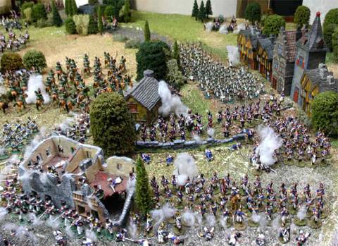 La Batalla de Waterloo en Miniatura