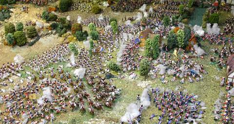 La Batalla de Waterloo en Miniatura
