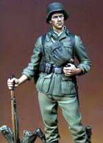 Figura de un soldado alem&aacute;n de la Wehrmacht de la Casa de Miniaturas Pegaso Models