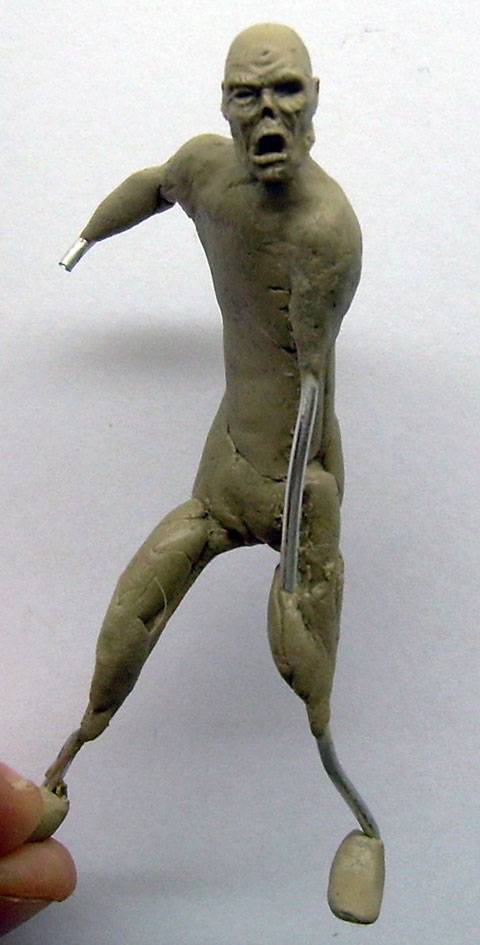 Creacion y Modelado de un Marine convertido en Zombie 1