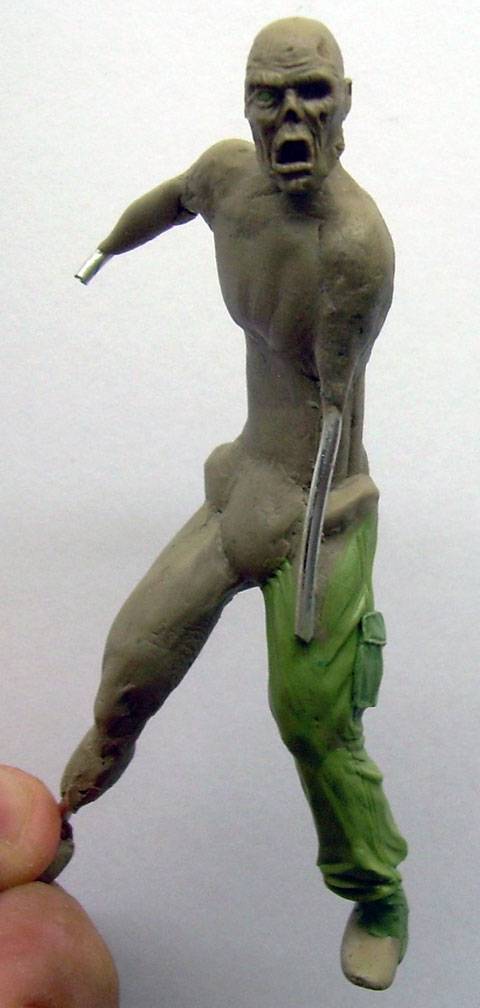 Creacion y Modelado de un Marine convertido en Zombie 2