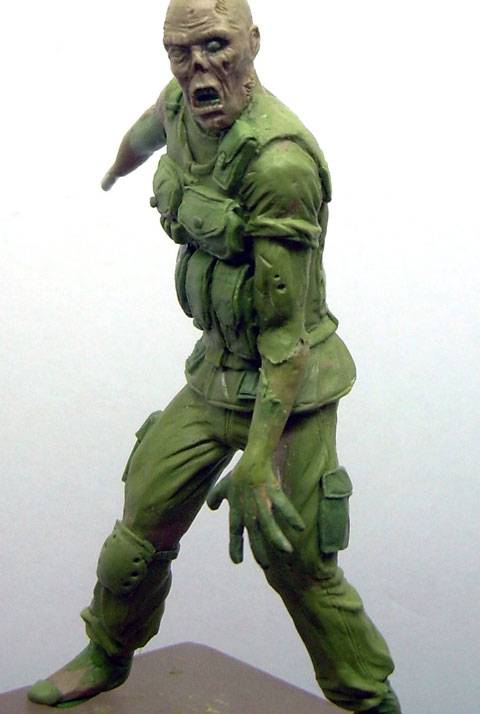 Creacion y Modelado de un Marine convertido en Zombie 4