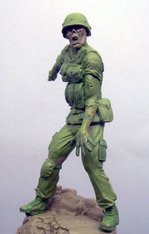 Creacion y Modelado de un Marine convertido en Zombie 5