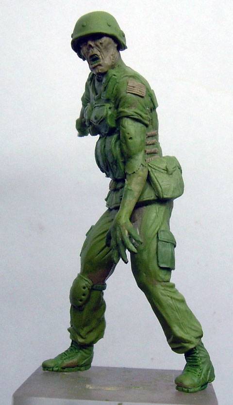 Creacion y Modelado de un Marine convertido en Zombie 6