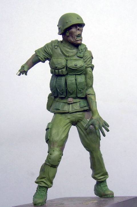 Creacion y Modelado de un Marine convertido en Zombie 7