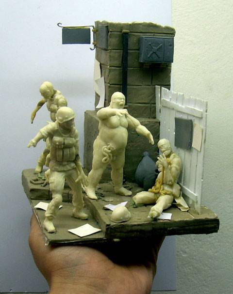 zombies en Resident Evil