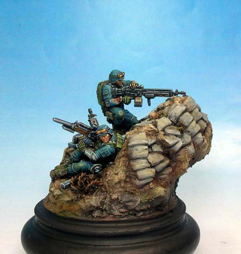 Zuavos en Combate - Escala 28mm