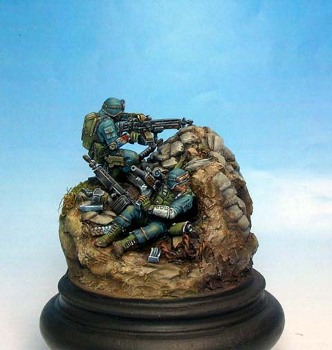 Zuavos en Combate - Escala 28mm