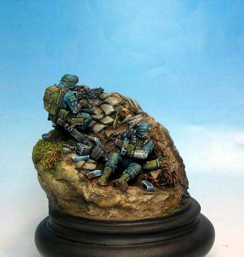 Zuavos en Combate - Escala 28mm