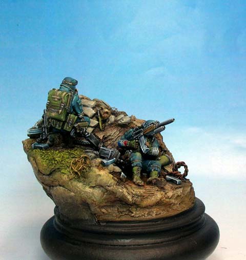 Zuavos en Combate - Escala 28mm