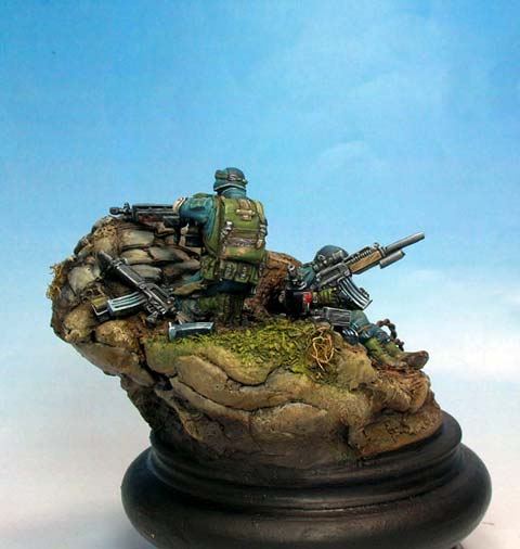 Zuavos en Combate - Escala 28mm