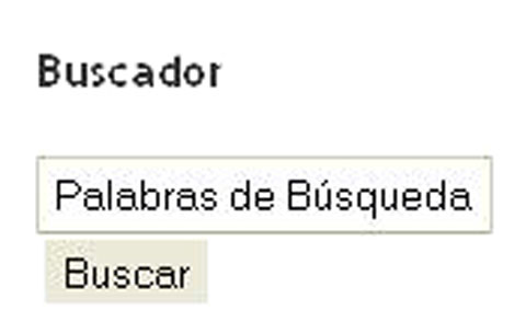 Buscador Interior del Portal