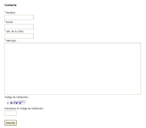 contacta con el webmaster
